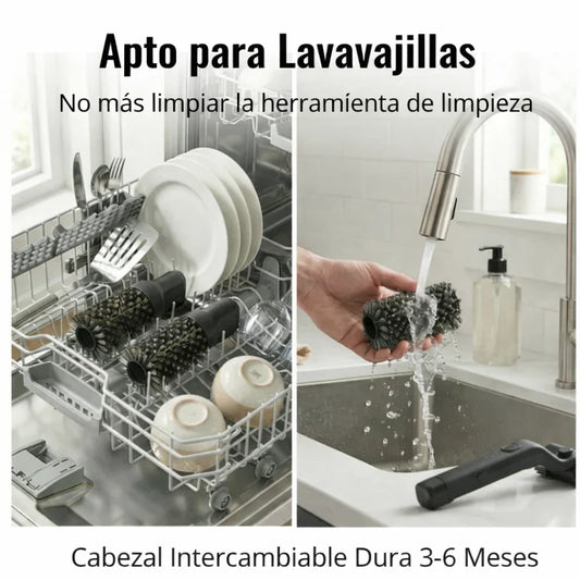 Grill Brush Pro - Menos limpieza. Más asado