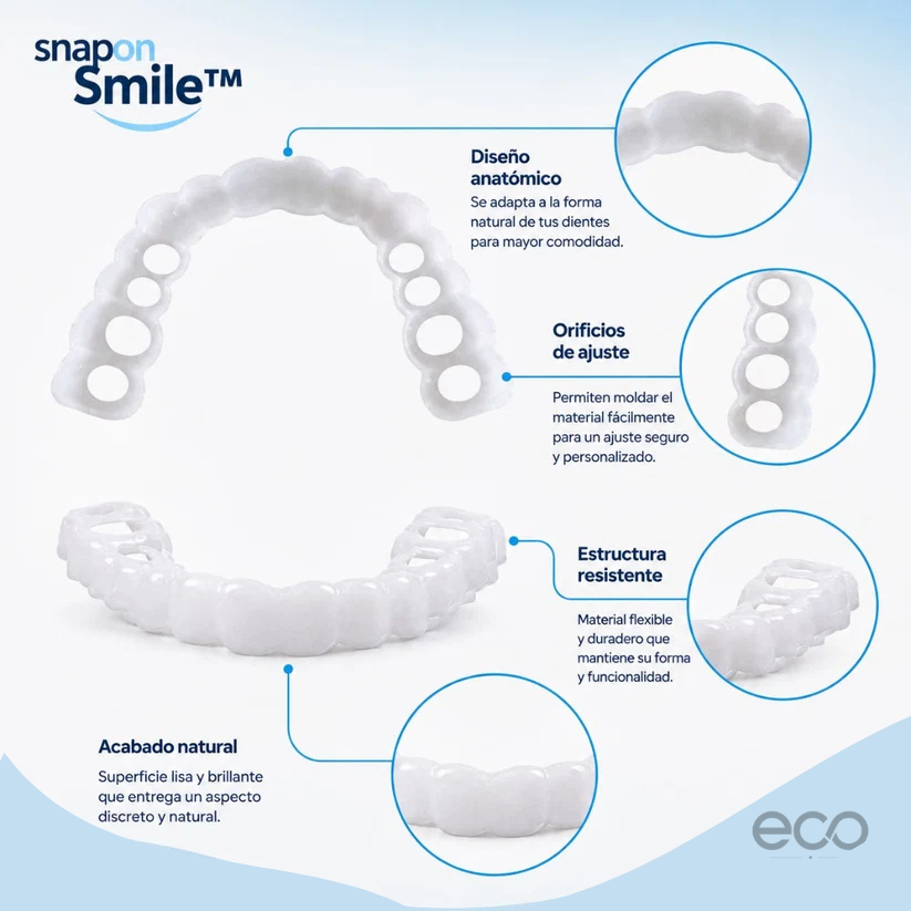 Snap On Smile - Confianza instantánea en tu sonrisa