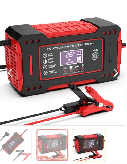 Cargador reparador de baterías para autos - El salvavidas de tu auto y de tu bolsillo