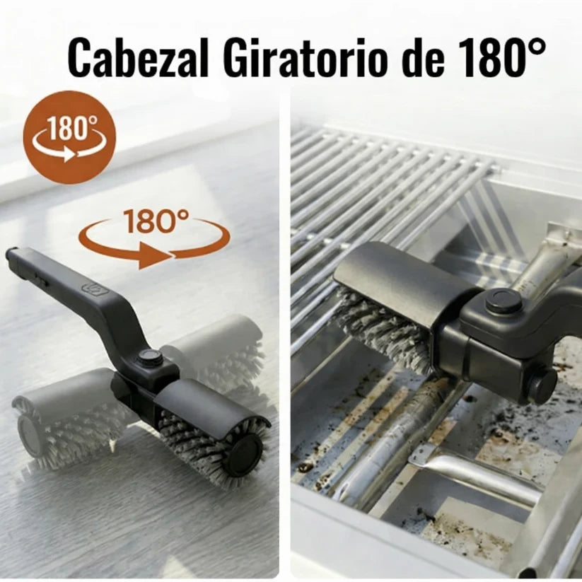 Grill Brush Pro - Menos limpieza. Más asado