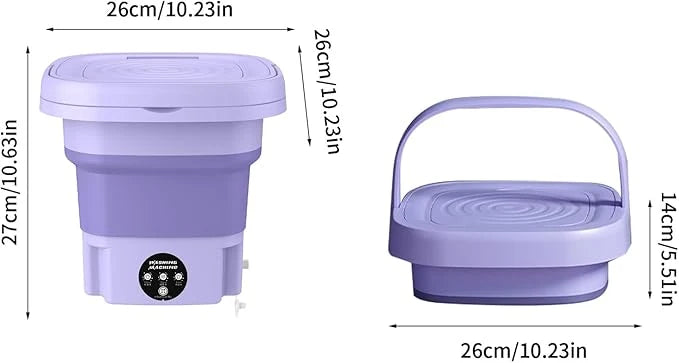 Mini Lavadora Con Centrifuga - Revoluciona tu Espacio