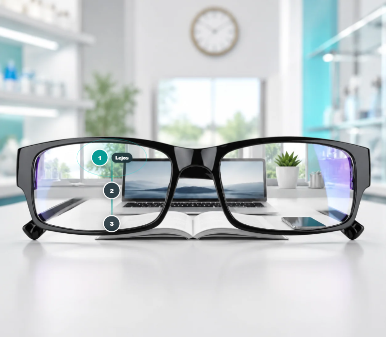 Lentes de Enfoque Adaptativo OnePower 2x1 - Tu Vista, Más Cómoda