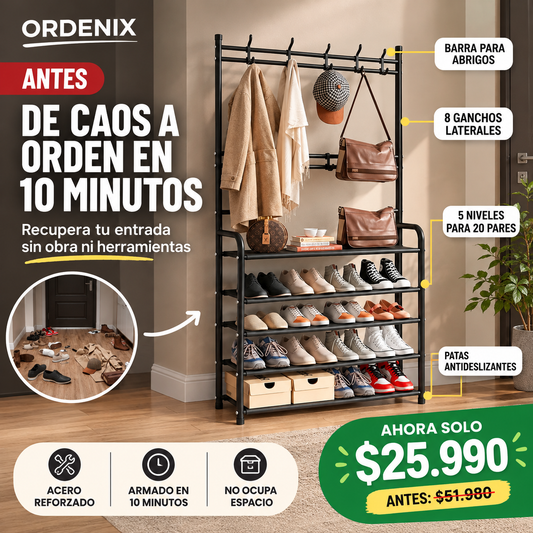 Ordenix 4 niveles - El orden que tu casa necesitaba