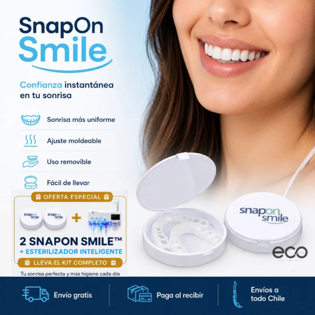 Snap On Smile - Confianza instantánea en tu sonrisa