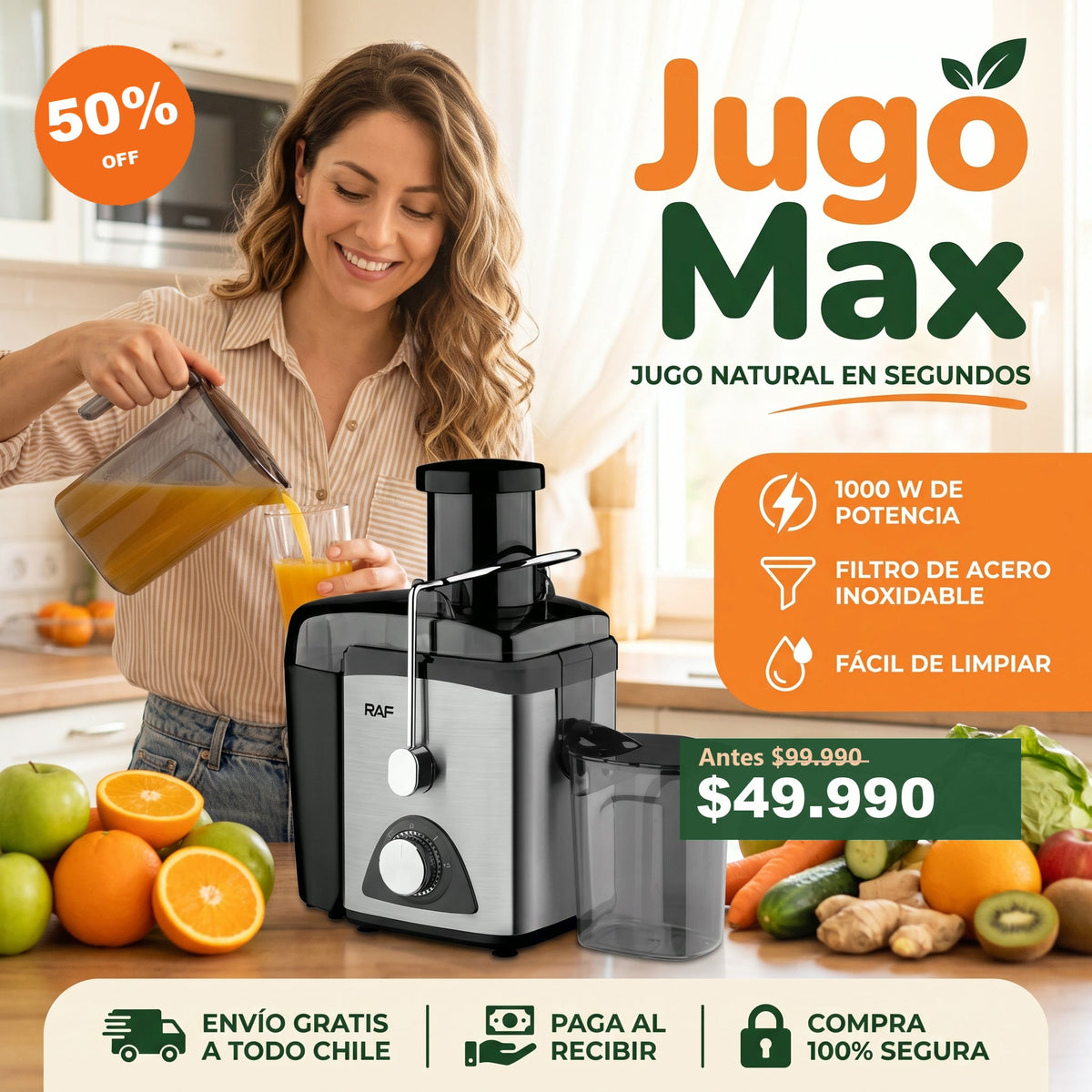 JugoMax – Hazlo simple. Hazlo natural.