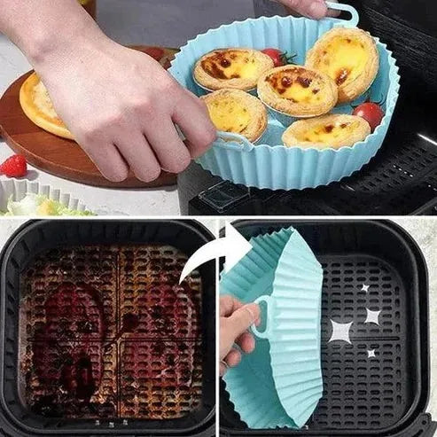 Molde con pastelitos recién salidos de la freidora